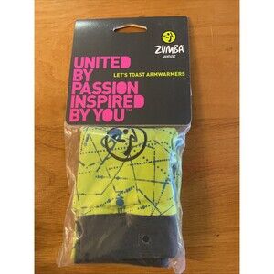 Zumba Let’s Toast Arm Warmers Love Me Lime Arm Sleeves